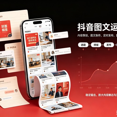 鸠江抖音图文代运营服务